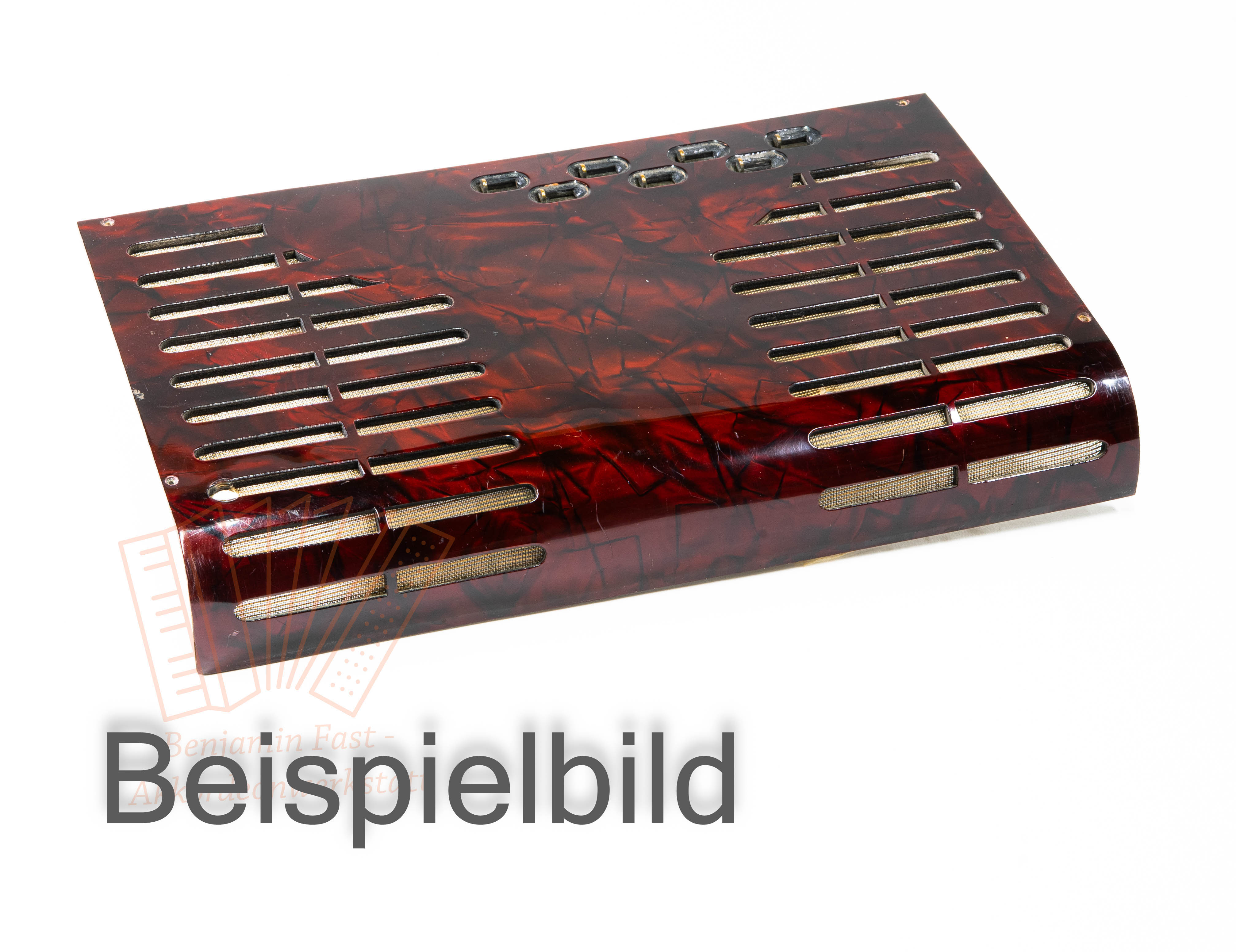 Bassverderck rot Hohner Maestro - gebraucht