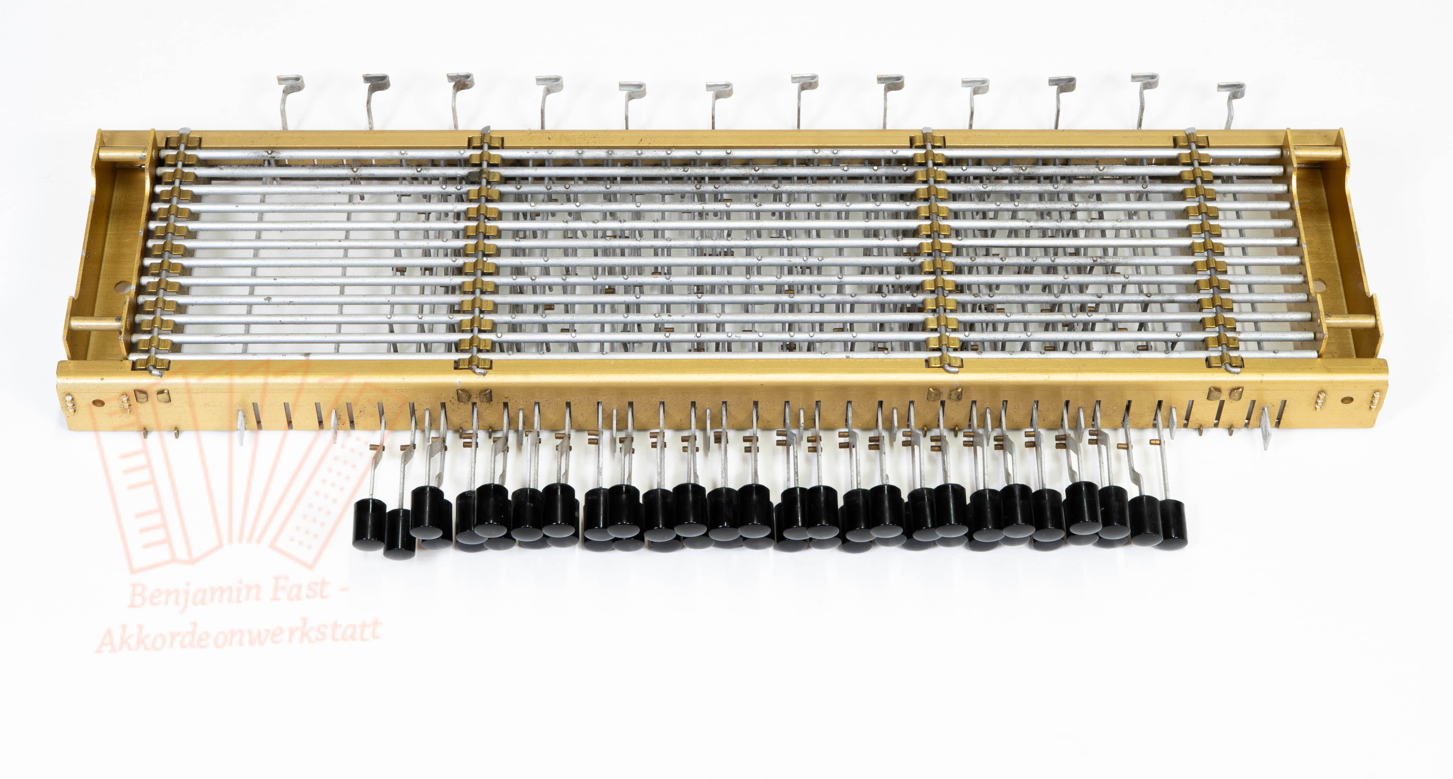 Bassmechanik Akkordeinheit Hohner Arietta II M, gebraucht