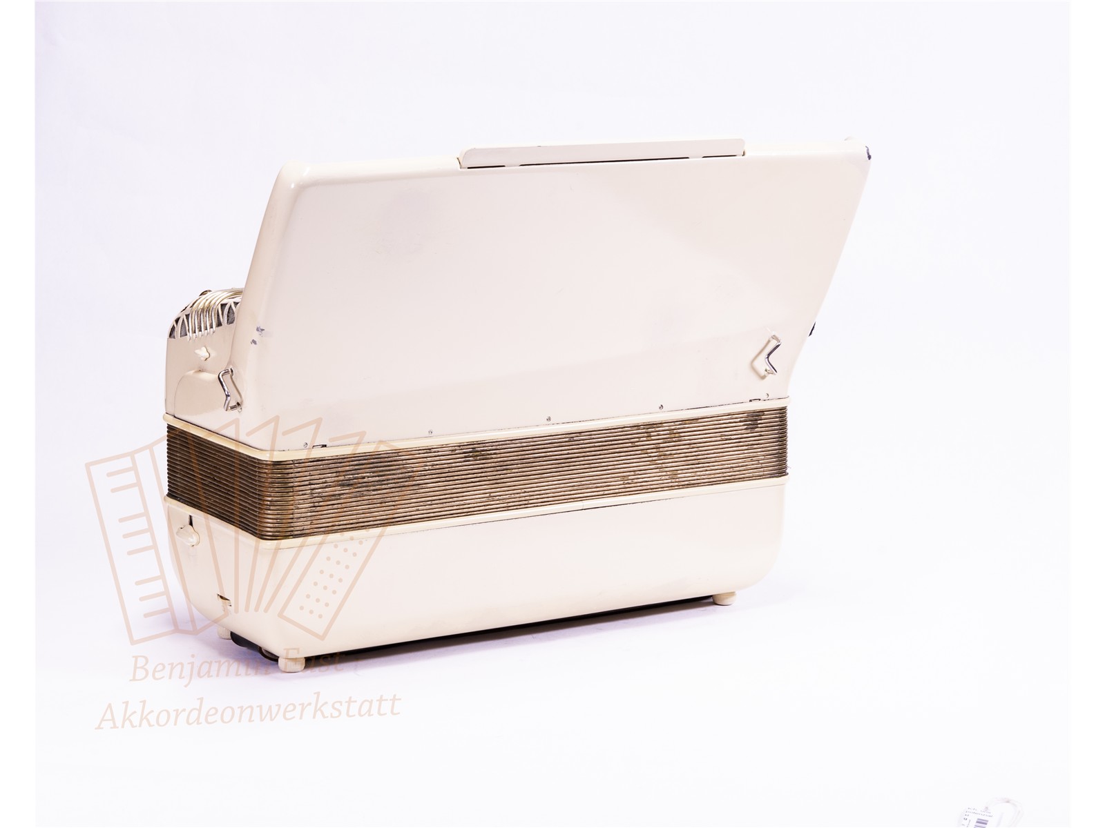 Akkordeon Hohner Atlantic IV de luxe weiß - gebraucht Akkordeon Hohner Atlantic IV de luxe weiß - gebraucht