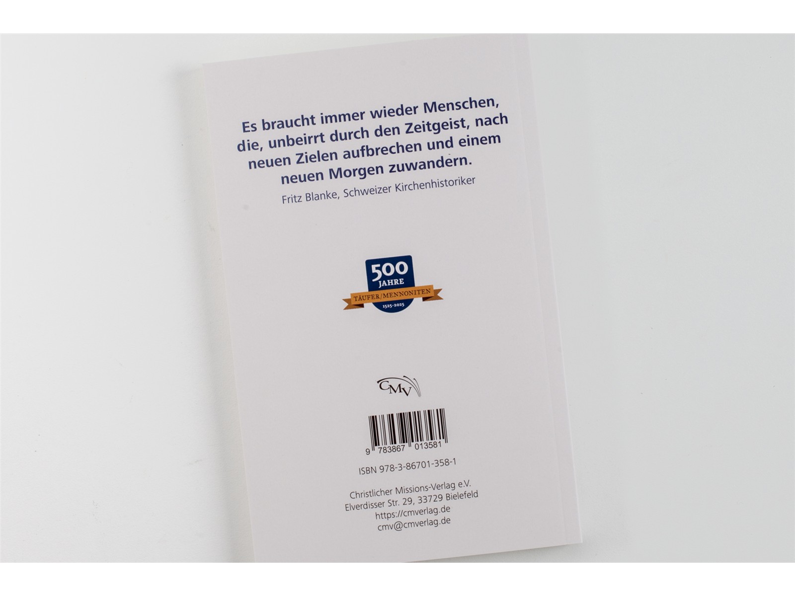 In der Welt nicht von der Welt - 500 Jahre Täuferbewegung (ab 1.5.25: €6,90) In der Welt nicht von der Welt - 500 Jahre Täuferbewegung (ab 1.5.25: €6,90)