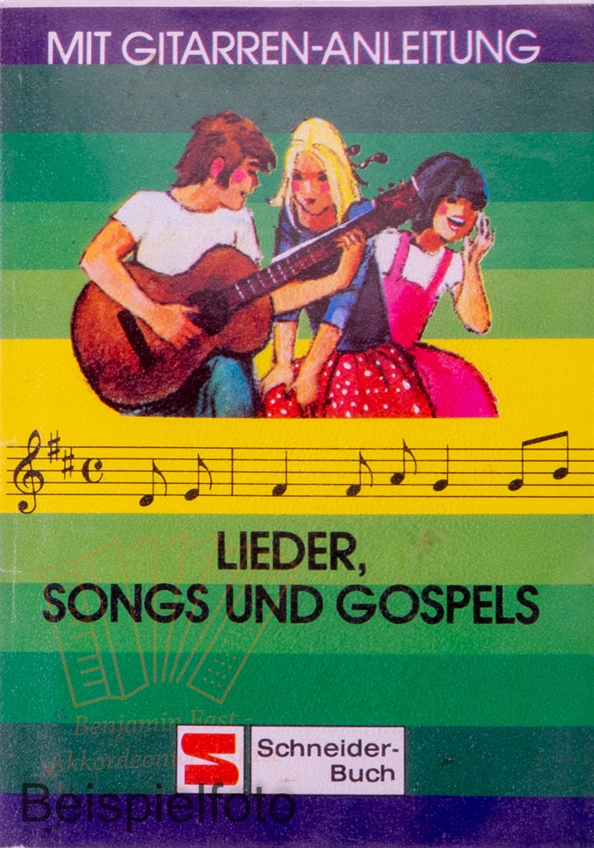 Lieder, Songs und Gospels - Antiquariat