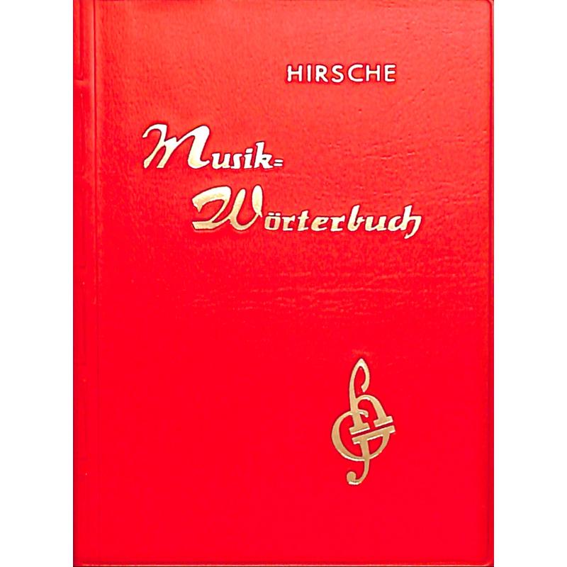 Musik-Wörterbuch, Hirsche Musik-Wörterbuch, Hirsche
