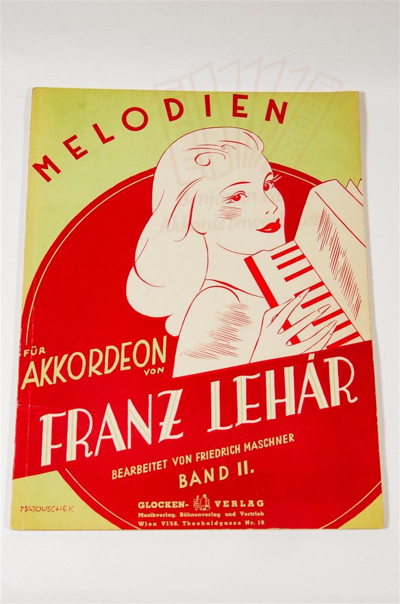 Melodien 2 für Akkordeon, Lehár/Maschner - Antiquariat
