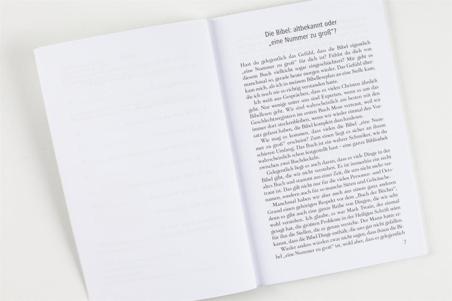 Die Bibel lesen? - Na klar! Aber wie? Die Bibel lesen? - Na klar! Aber wie?