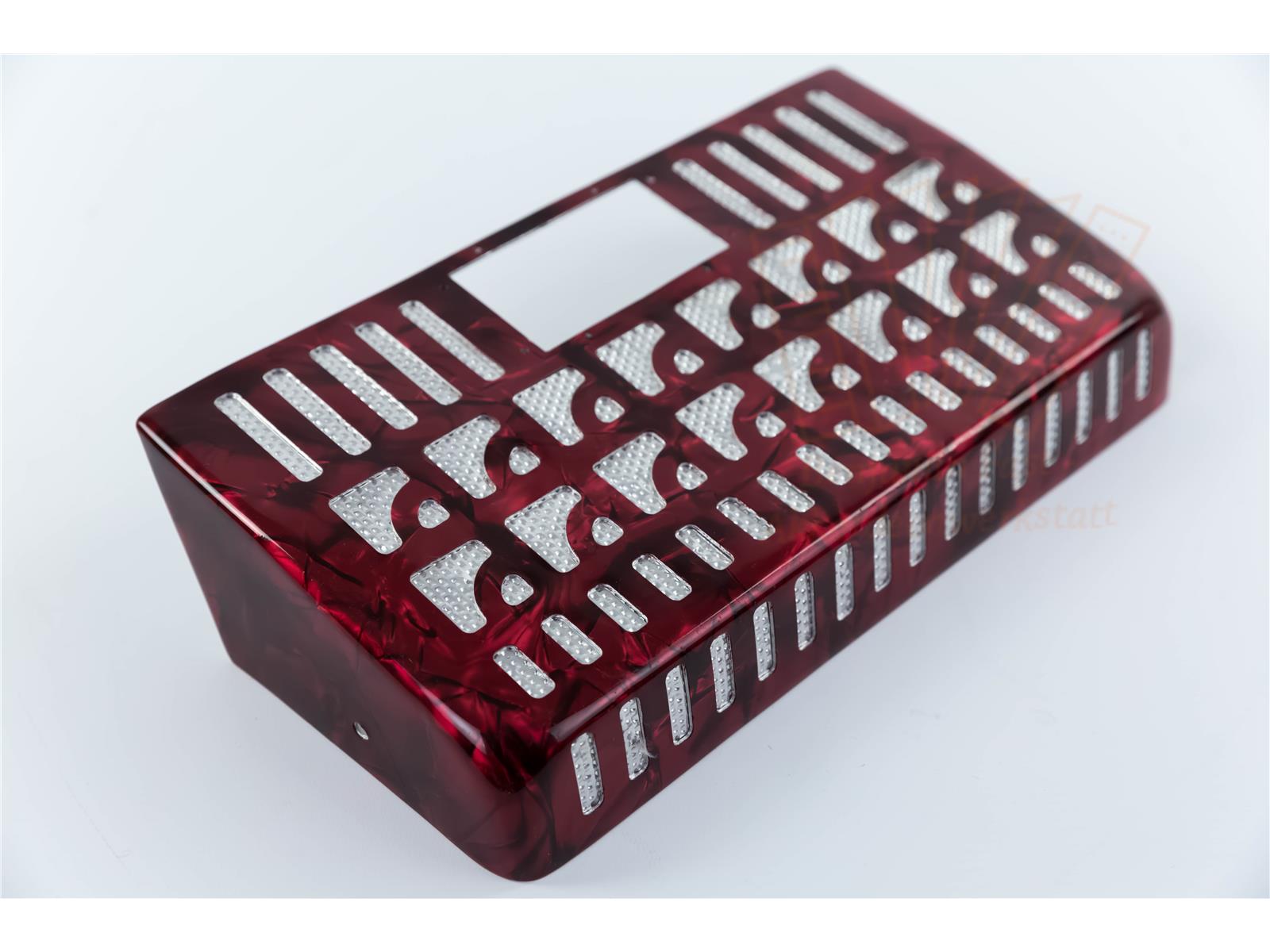 Diskantverdeck Akkordeon rot - gebraucht