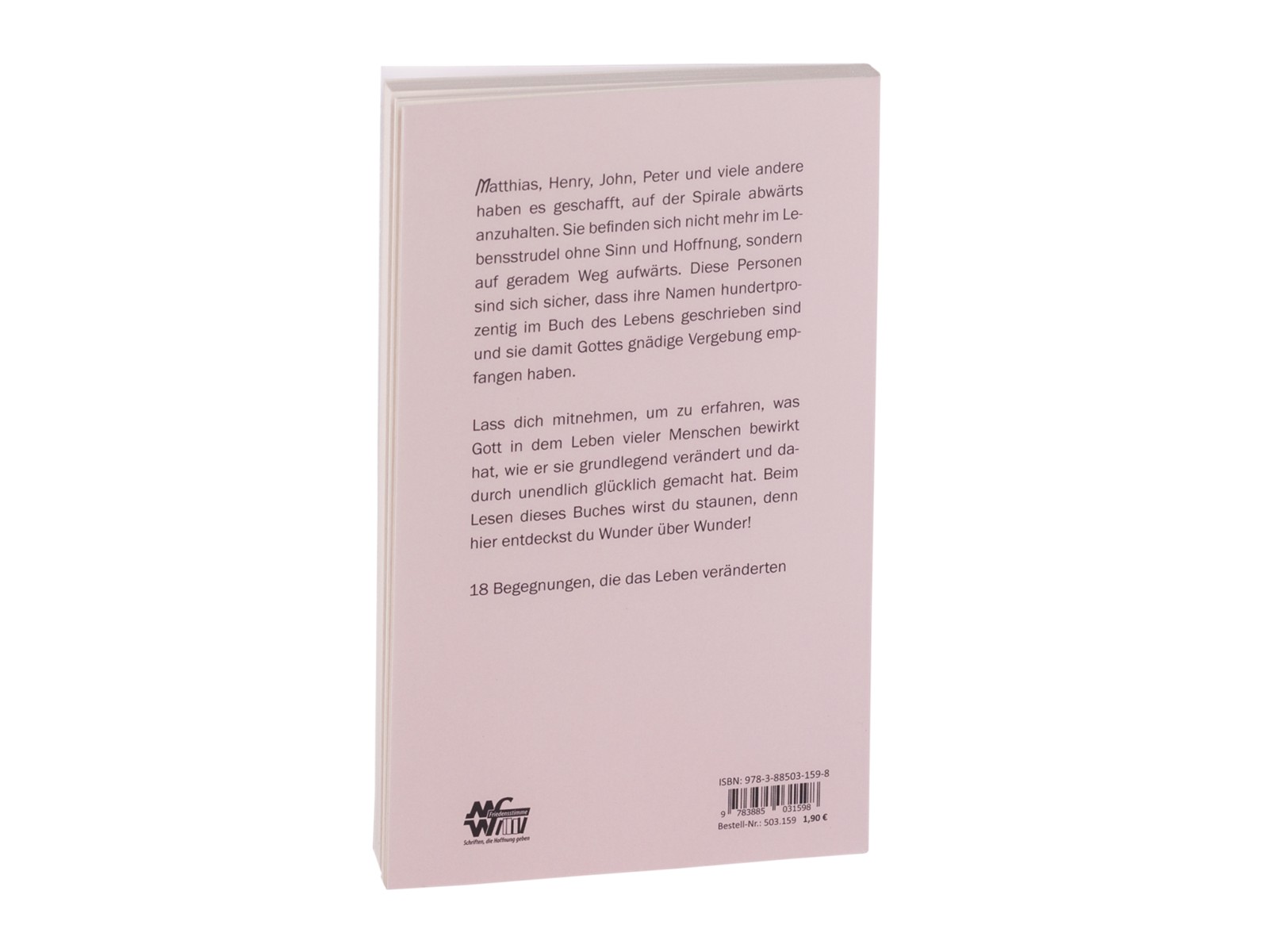 STOPP auf der Spirale abwärts - Männer halten an