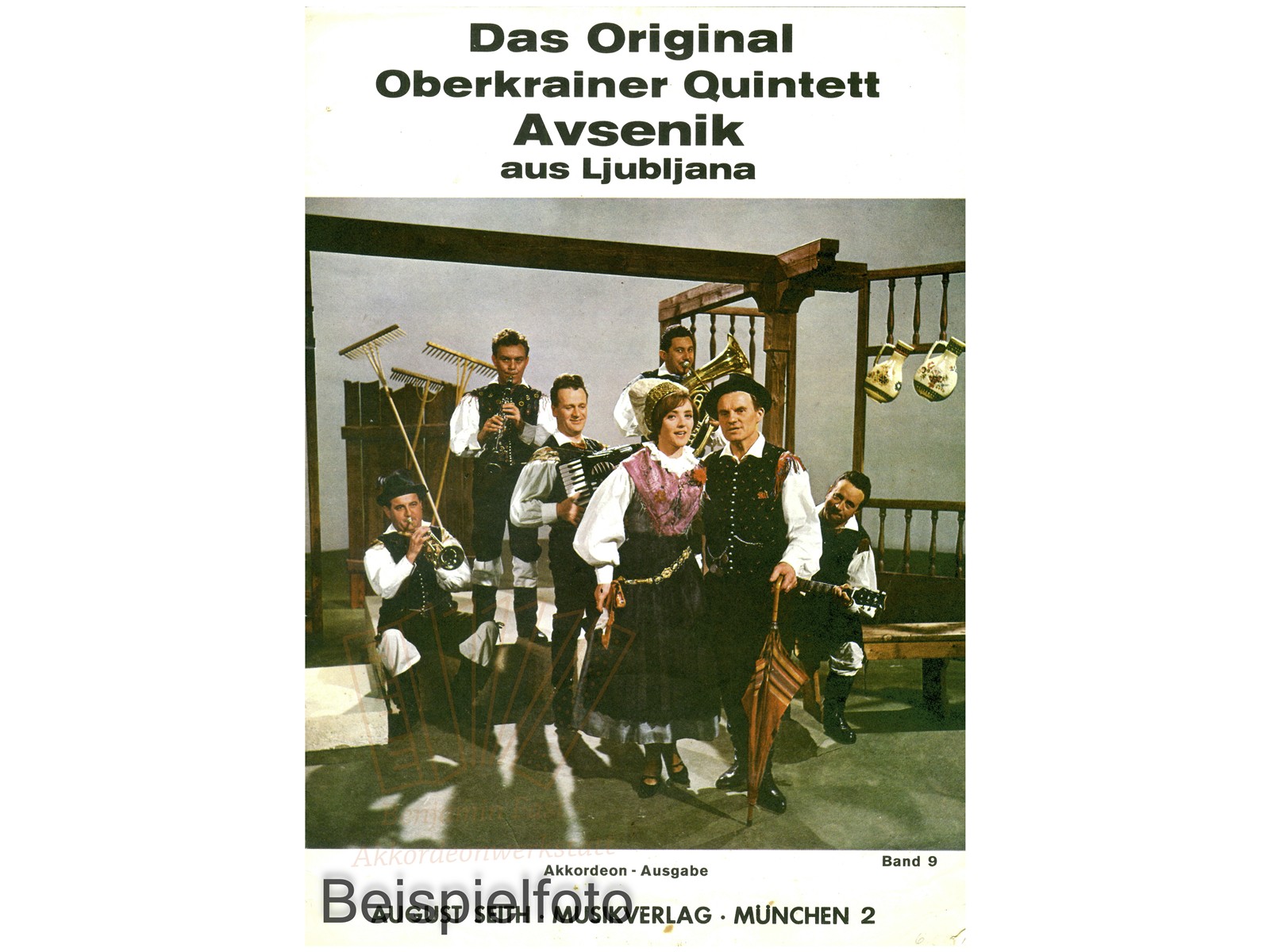 Das Original Oberkrainer Quintett Band 9 - Antiquariat Das Original Oberkrainer Quintett Band 9 - Antiquariat