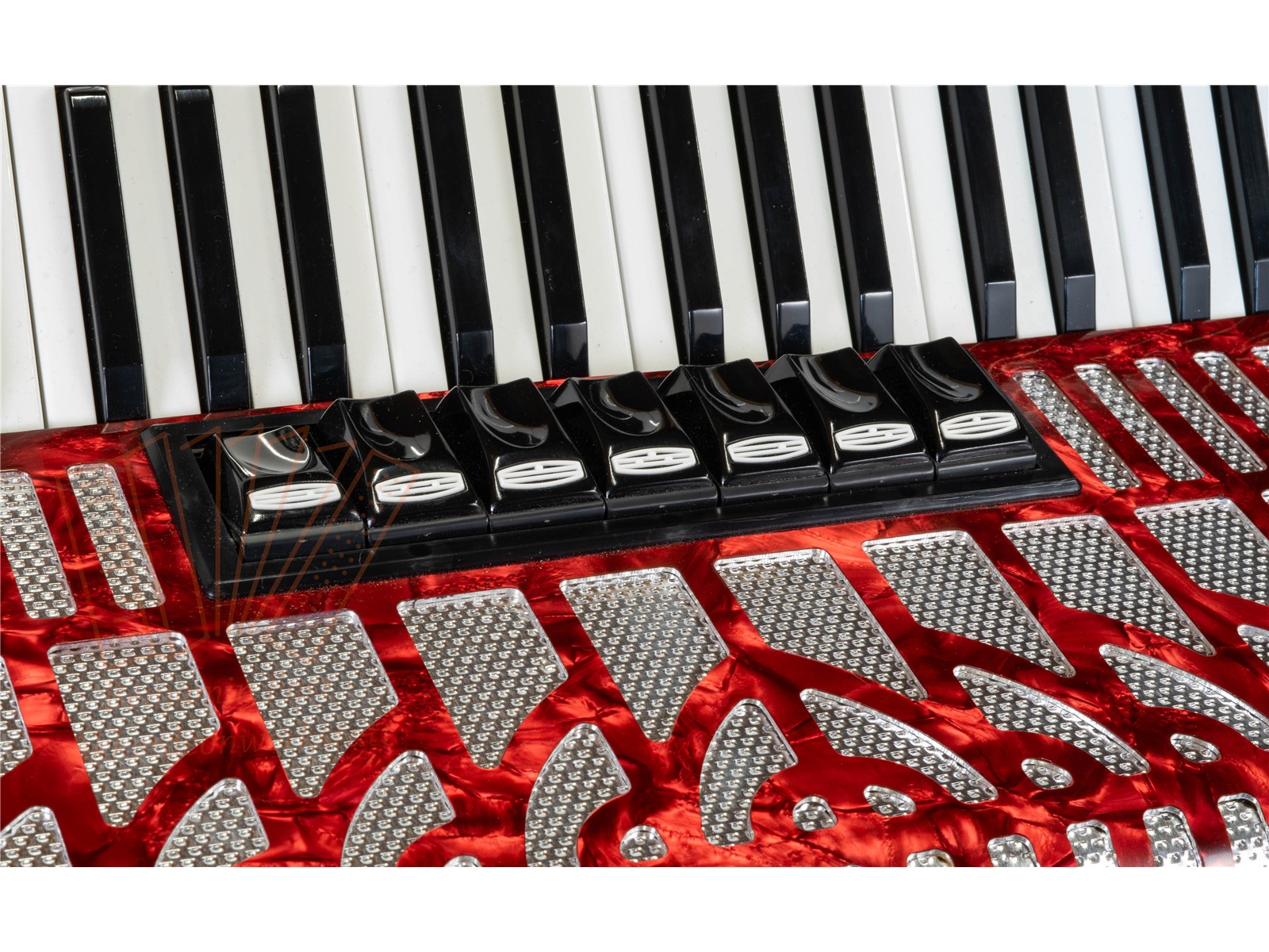 Akkordeon Delicia Choral 23 rot 41/120/III/7/5, gebraucht