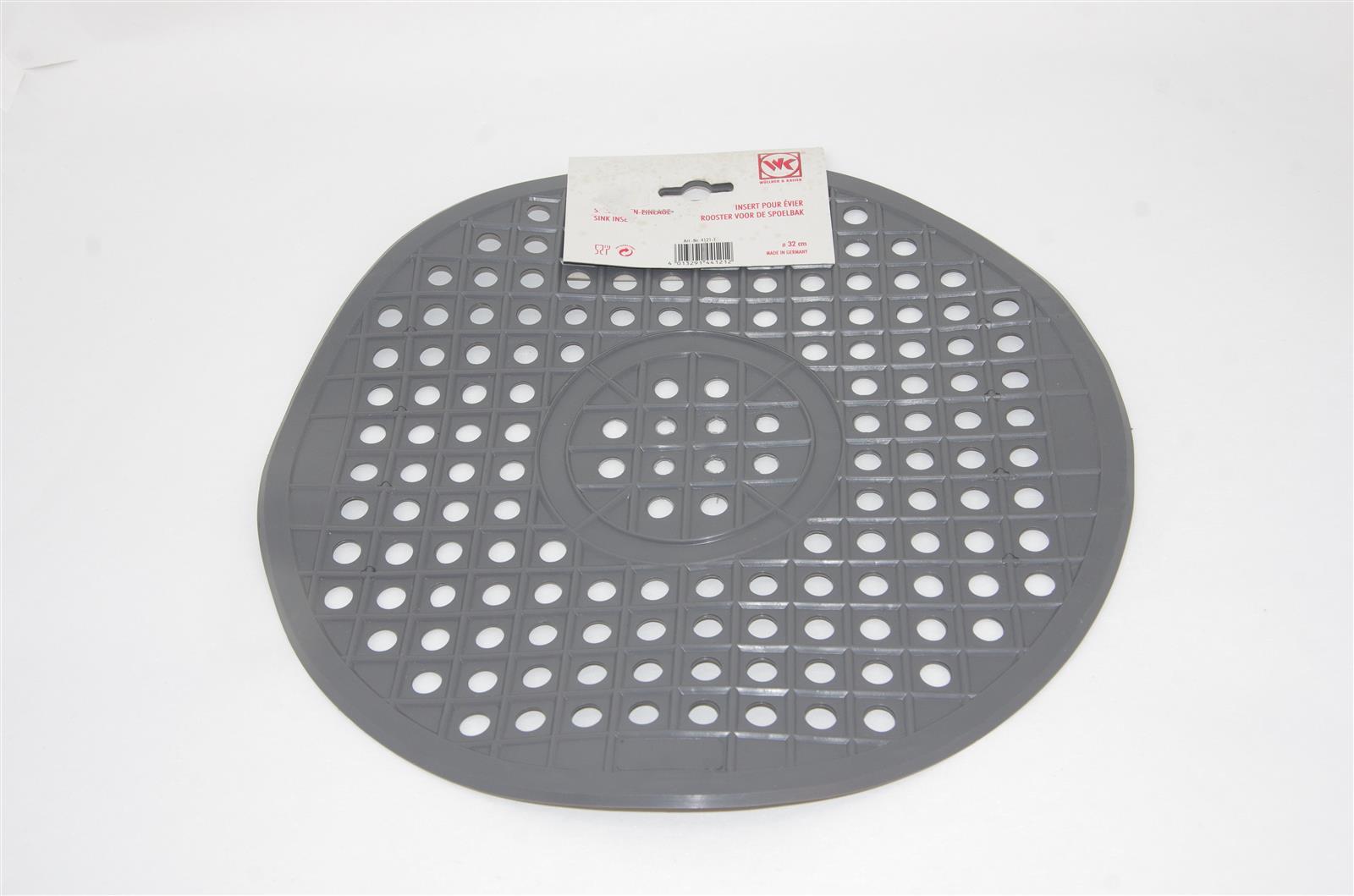 Spülbecken-Einlage B-Ware rund grau