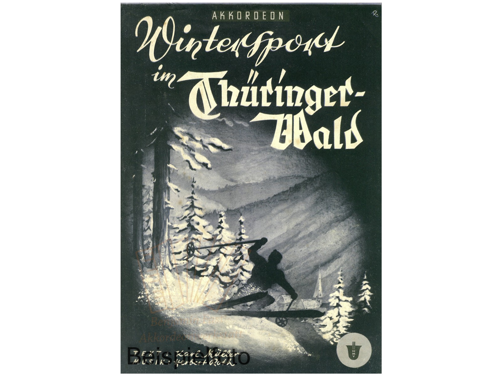 Wintersport im Thüringer Wald, Einzelausgabe - Antiquariat Wintersport im Thüringer Wald, Einzelausgabe - Antiquariat
