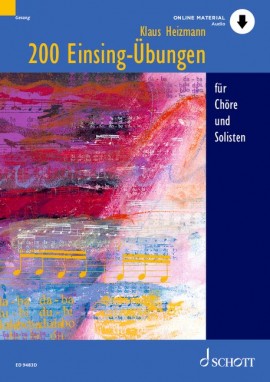 200 Einsing-Übungen mit CD, Heizmann 200 Einsing-Übungen mit CD, Heizmann
