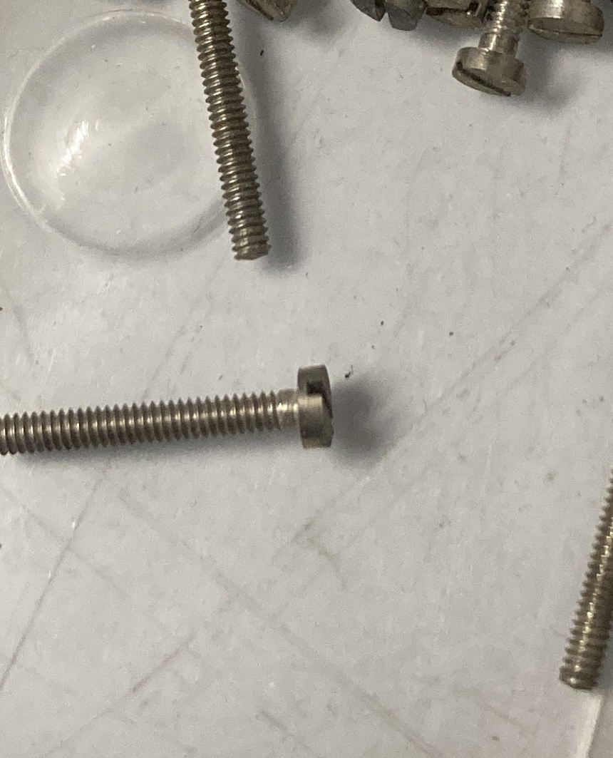 Schraube 1,5x13 Registerkragen Weltmeister