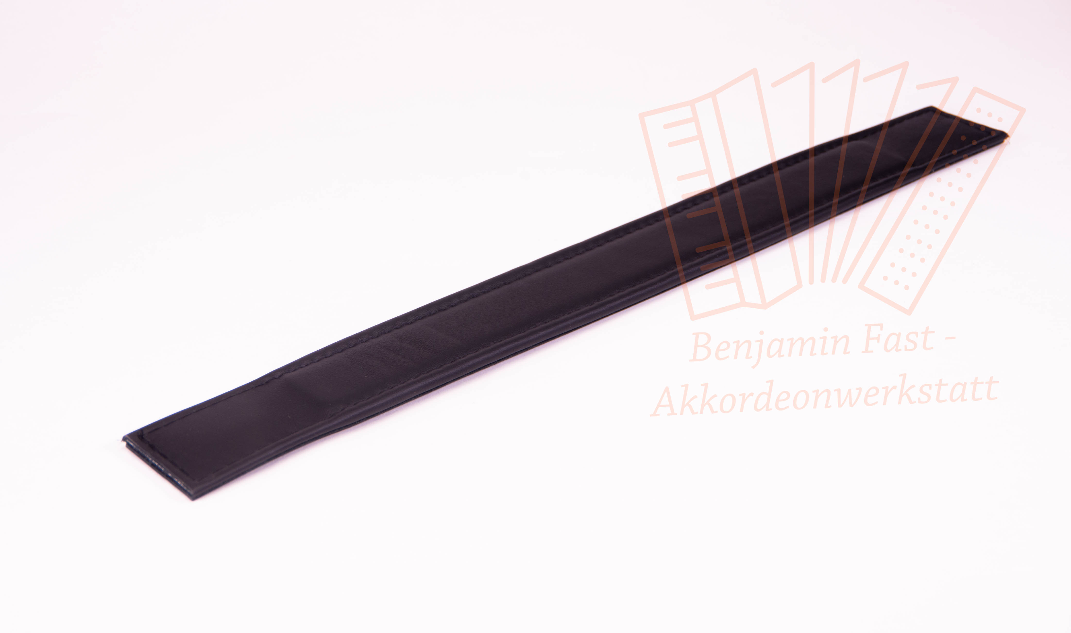 Bassband 530x50 Echtleder- 120 Bass - schwarz