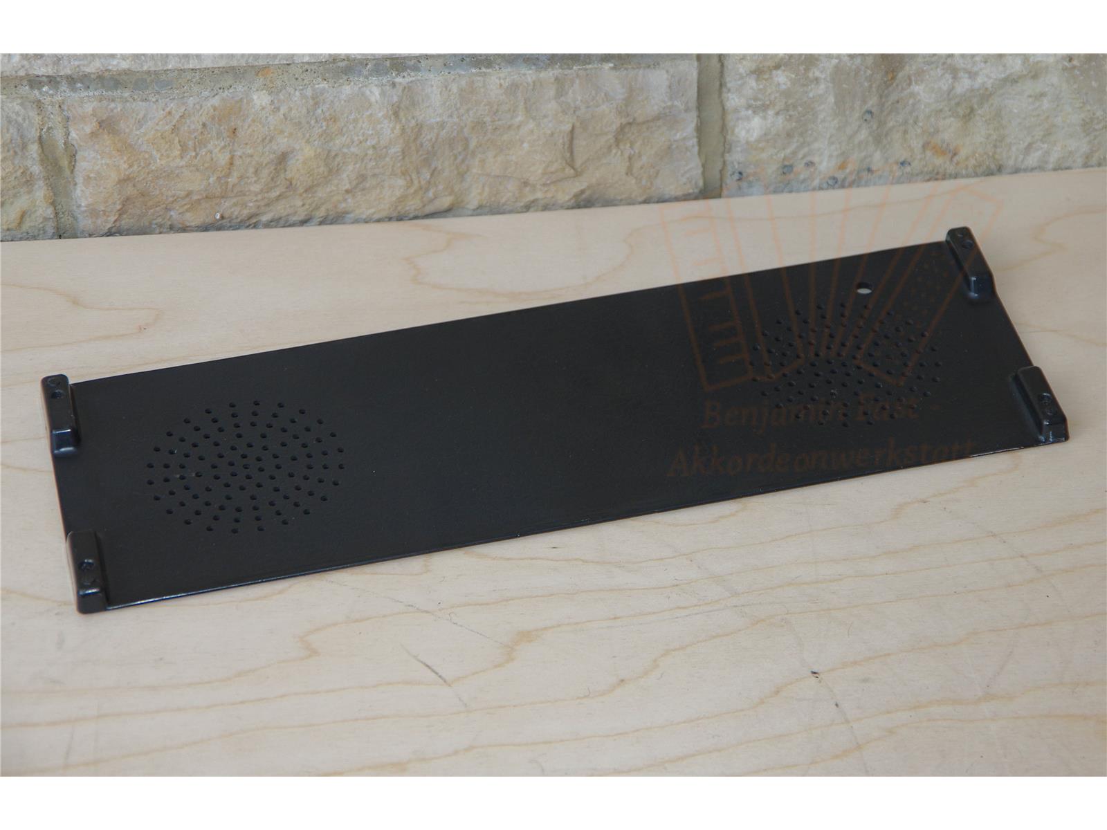 Bassdeckel Weltmeister 120 Bass schwarz gebraucht ohne Feder