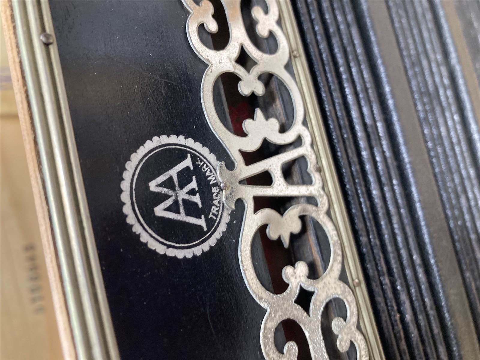 Bandoneon Alfred Arnold 142 Töne schwarz gebraucht