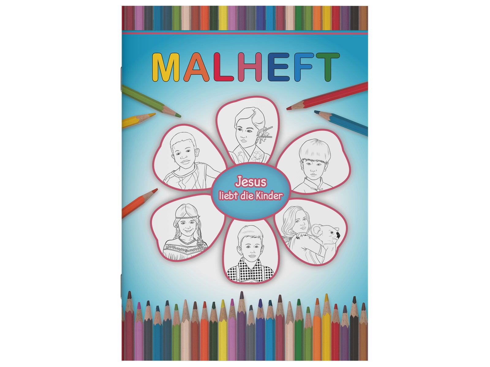 Malheft "Jesus liebt die Kinder" / Heft