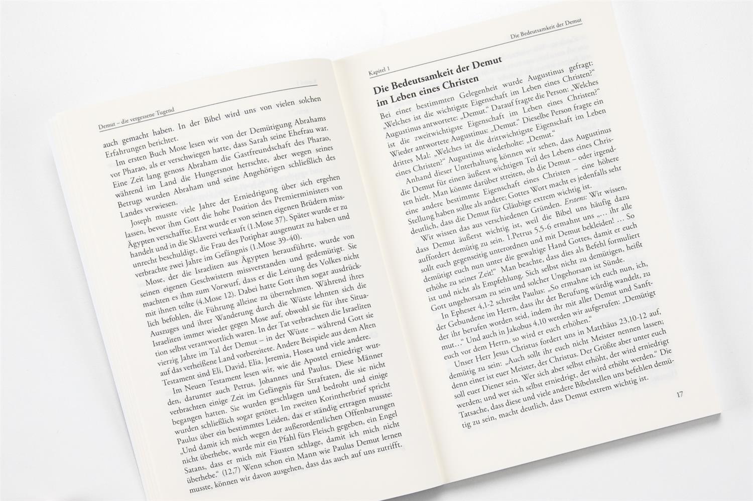 Demut - die vergessene Tugend