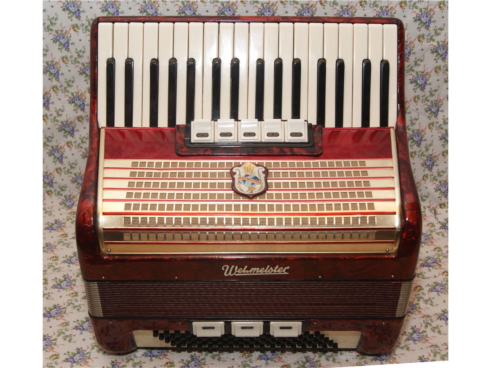 Akkordeon Weltmeister Serie 90 - 80 Bass - gebraucht