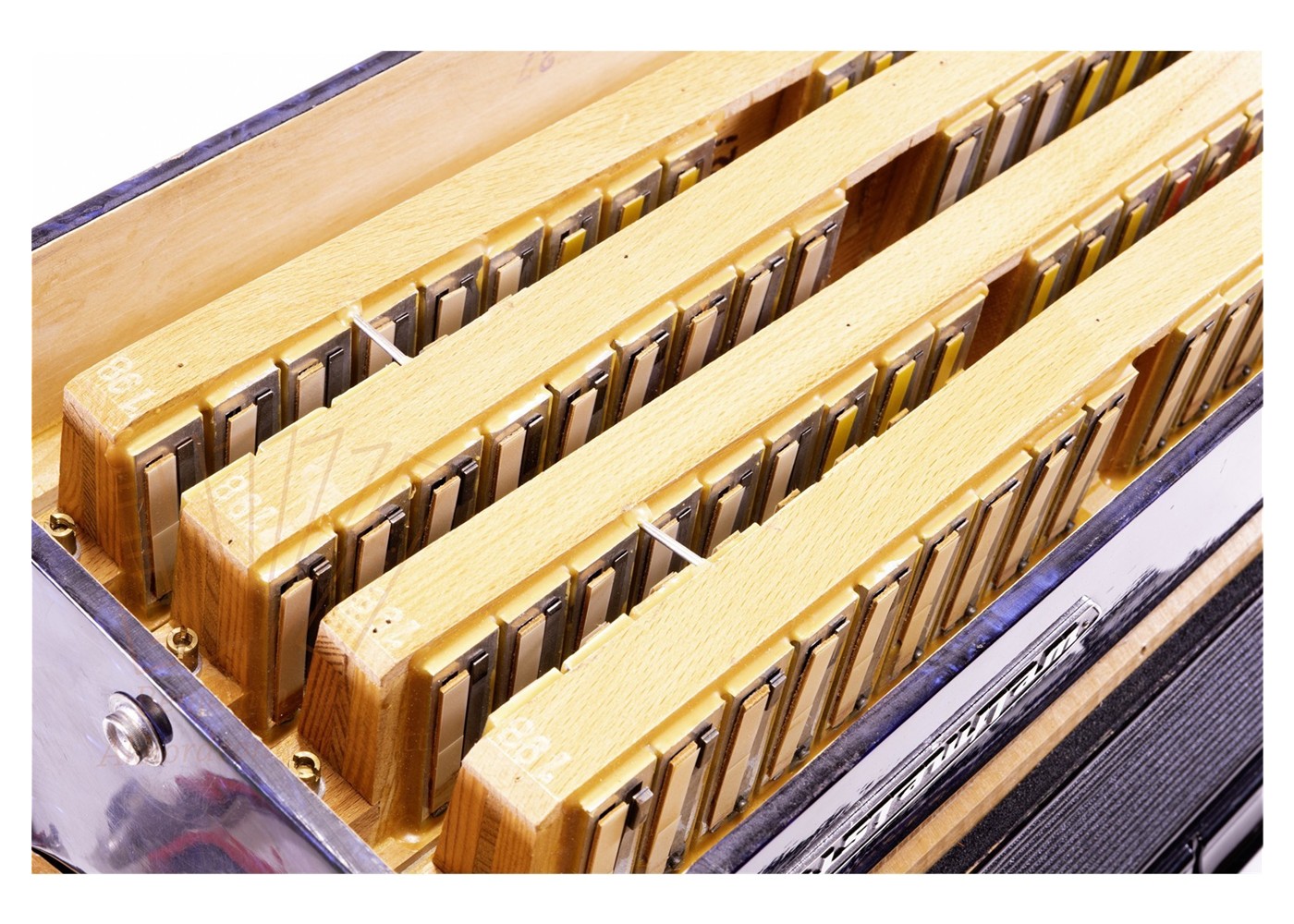 Akkordeon Weltmeister Stella 96 37/96/IV/11/5 blau - gebraucht