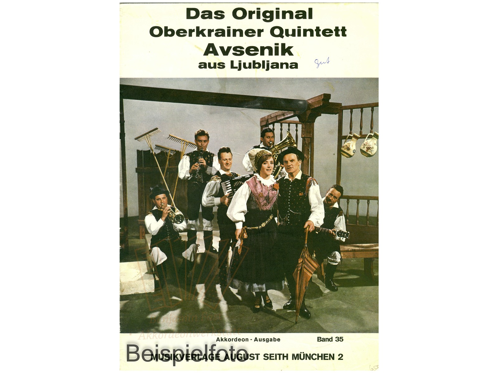 Das Original Oberkrainer Quintett Band 35 - Antiquariat Das Original Oberkrainer Quintett Band 35 - Antiquariat