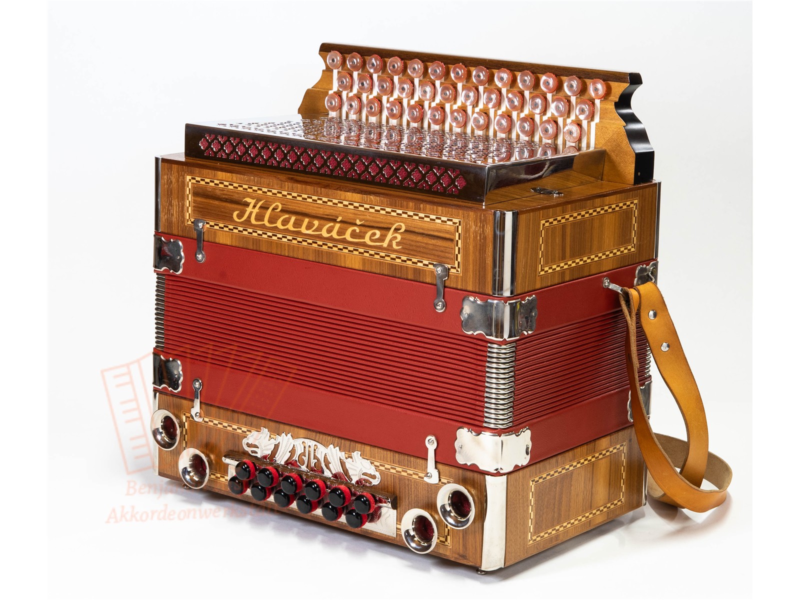 Steirische Harmonika Hlavacek G/C/F, gebraucht
