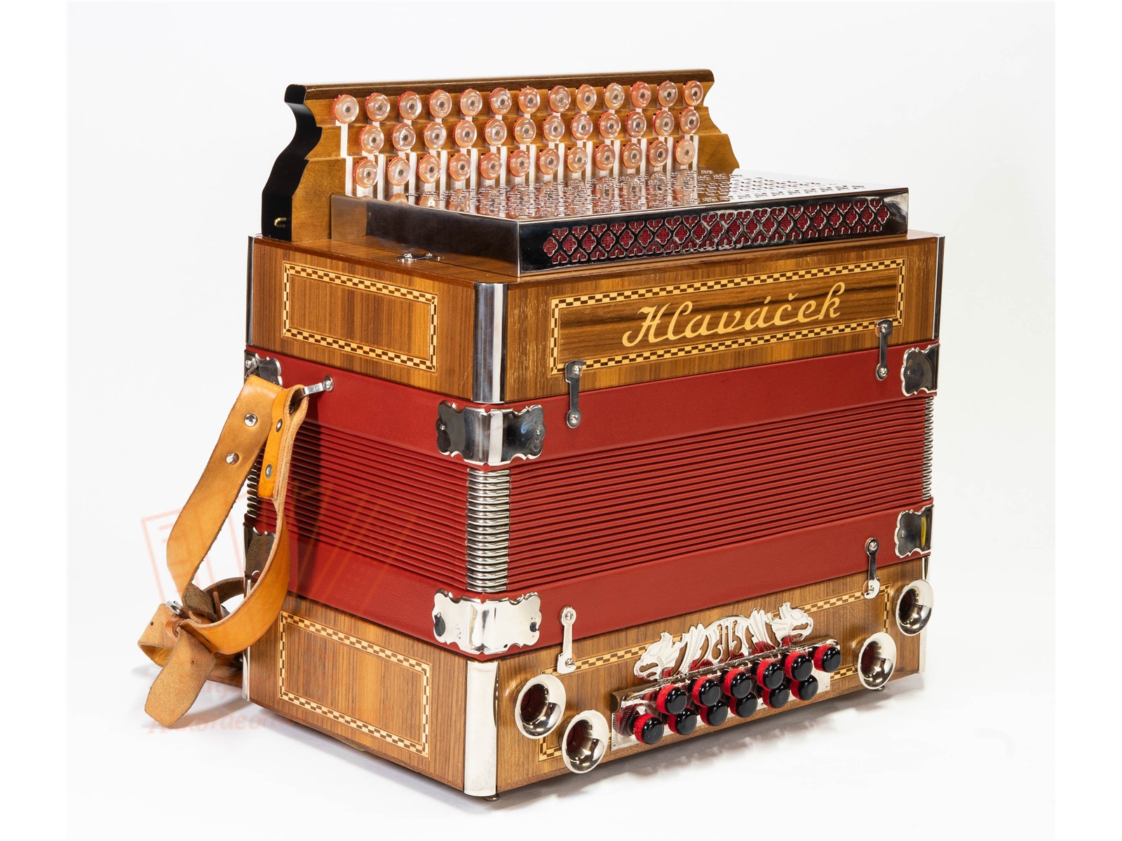 Steirische Harmonika Hlavacek G/C/F, gebraucht