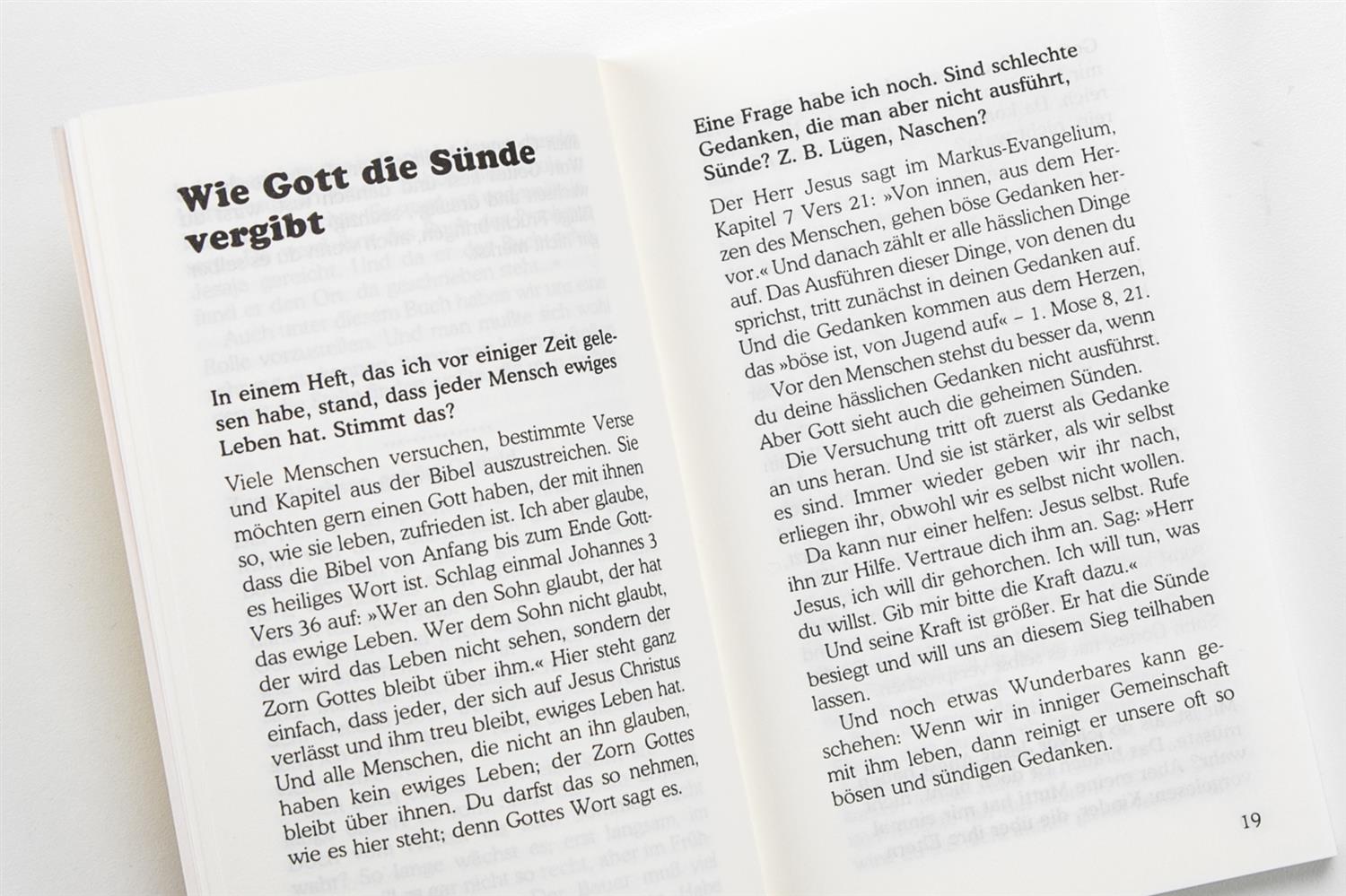 Ich hab' da mal eine Frage Ich hab' da mal eine Frage