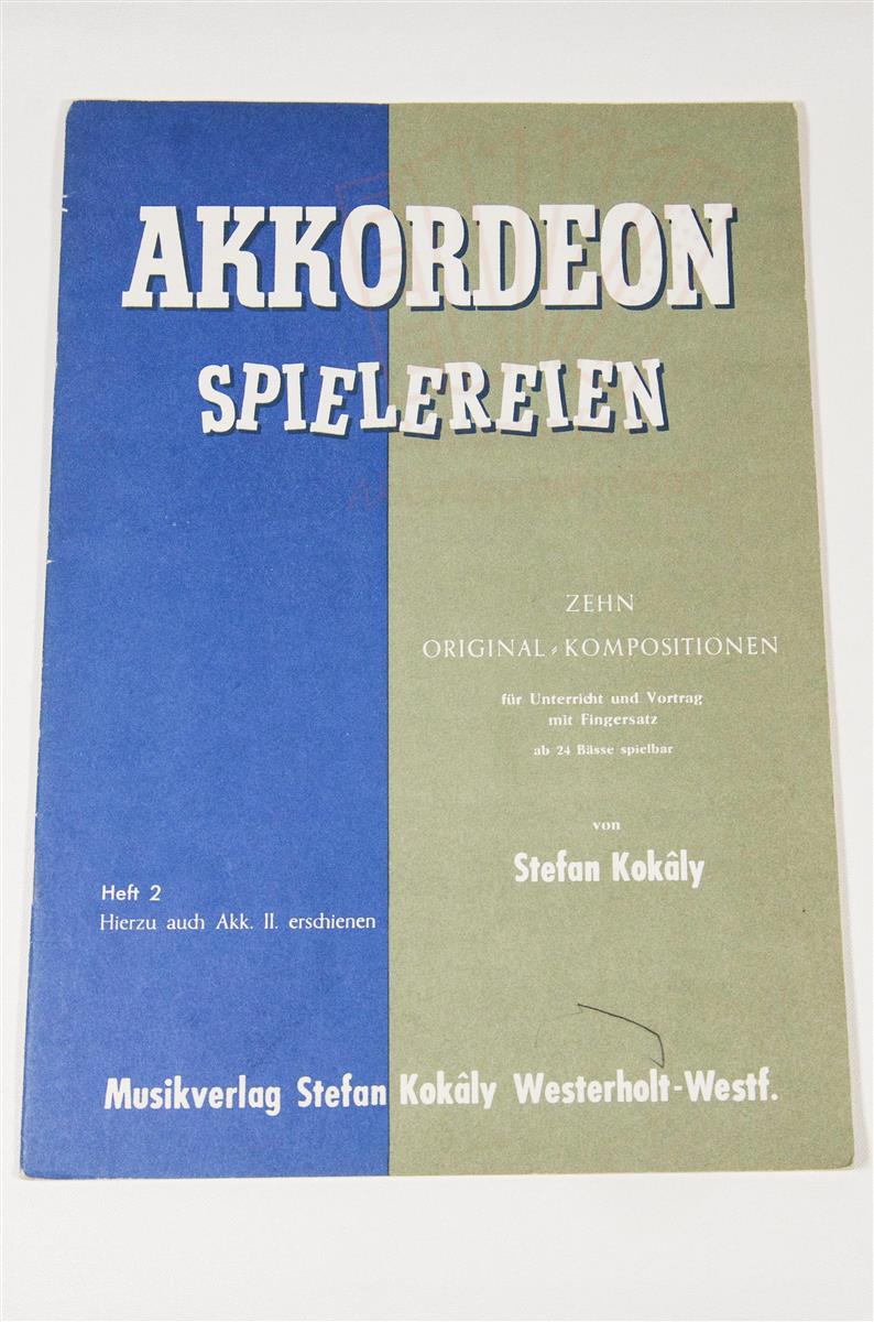 Akkordeon Spielereien 2, Kokâly - Antiquariat Akkordeon Spielereien 2, Kokâly - Antiquariat