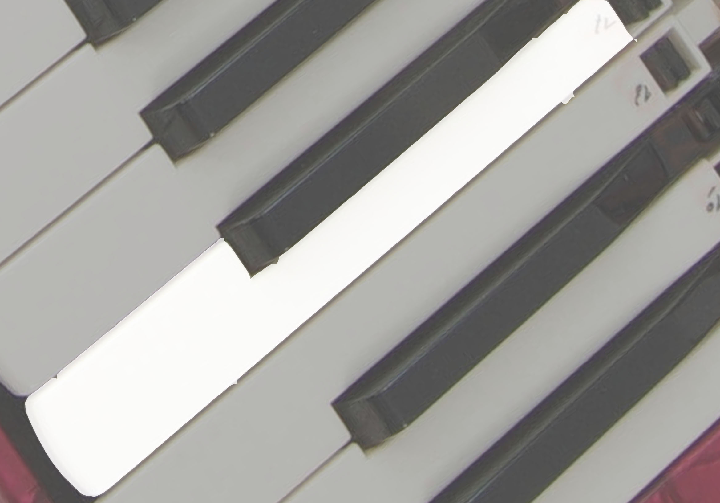 Einzeltaste Weltmeister Meteor 120, gebraucht weiß 5