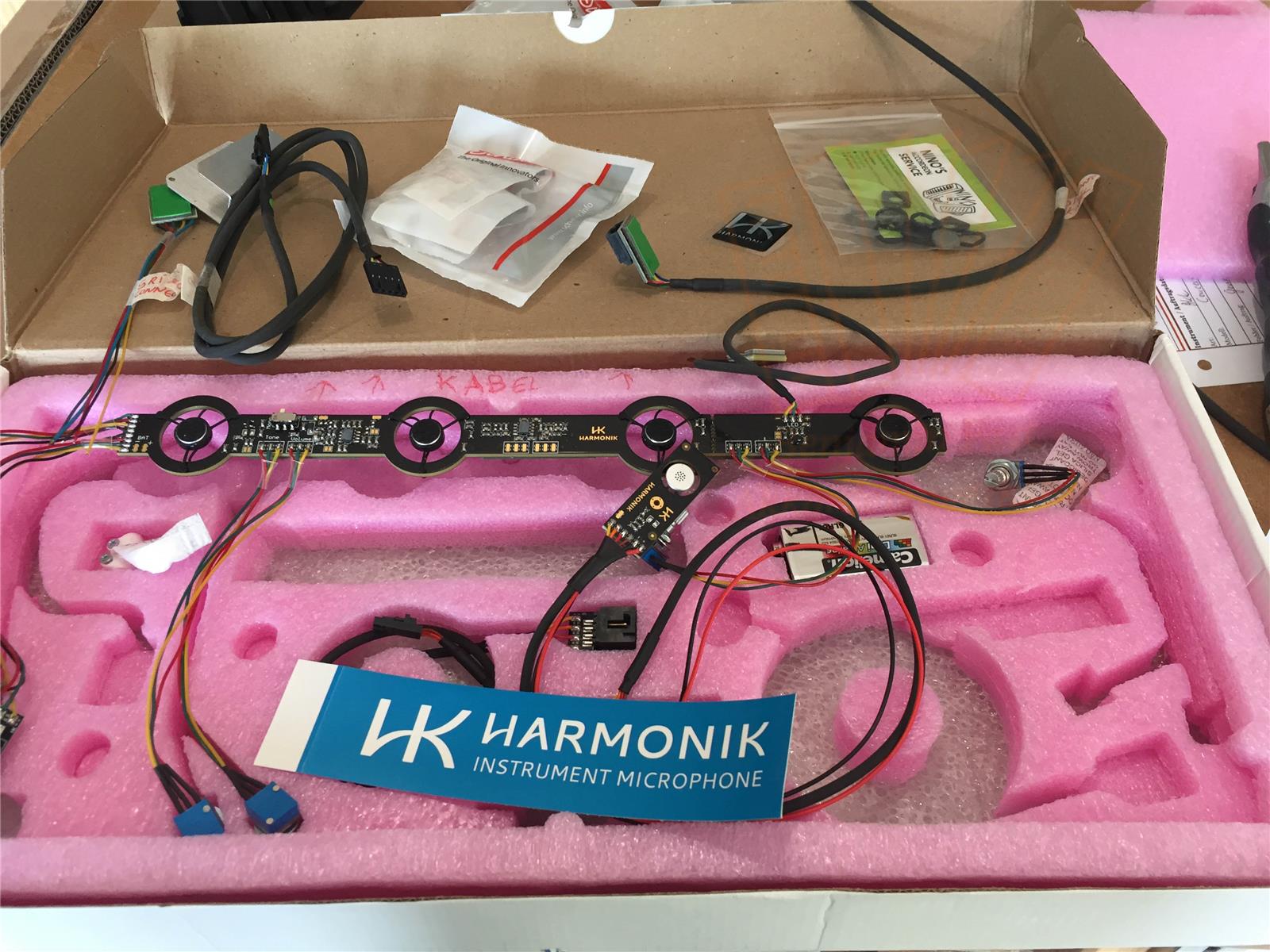 Einbaumikrofon Harmonik AC5001-PLUS (4 Miks - 30cm)