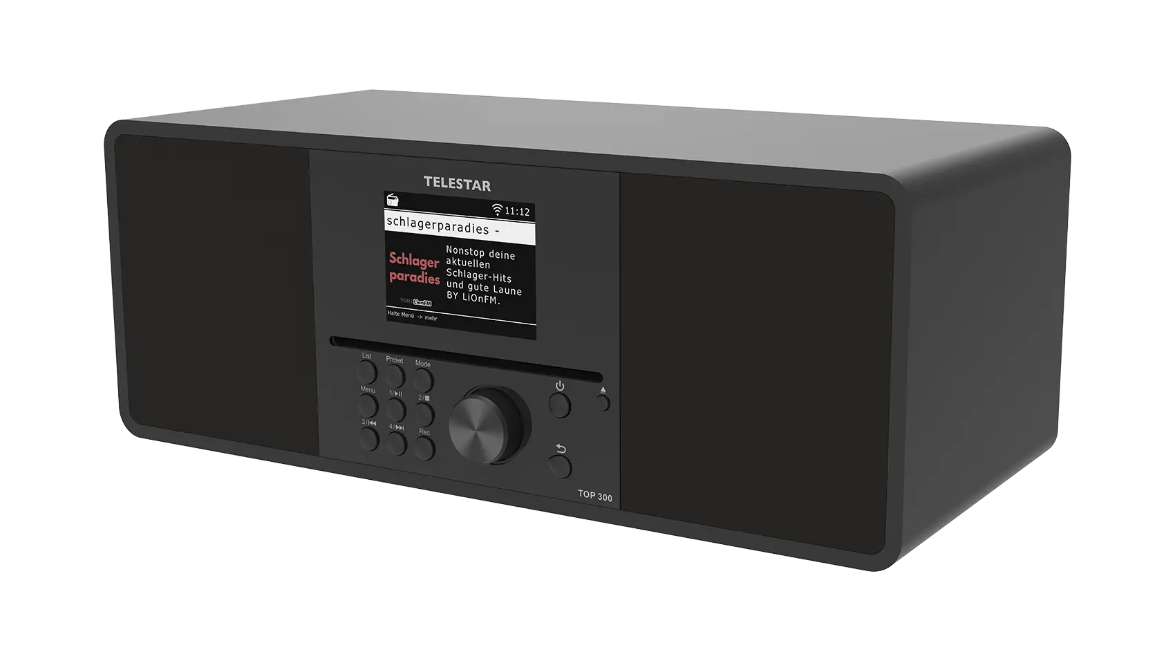 Digitalradio TOP 300 (+ CD-Player) schwarz