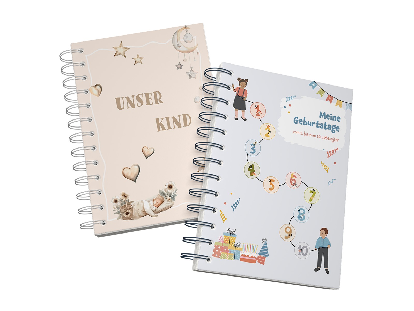 Zwei Fotobücher im Set