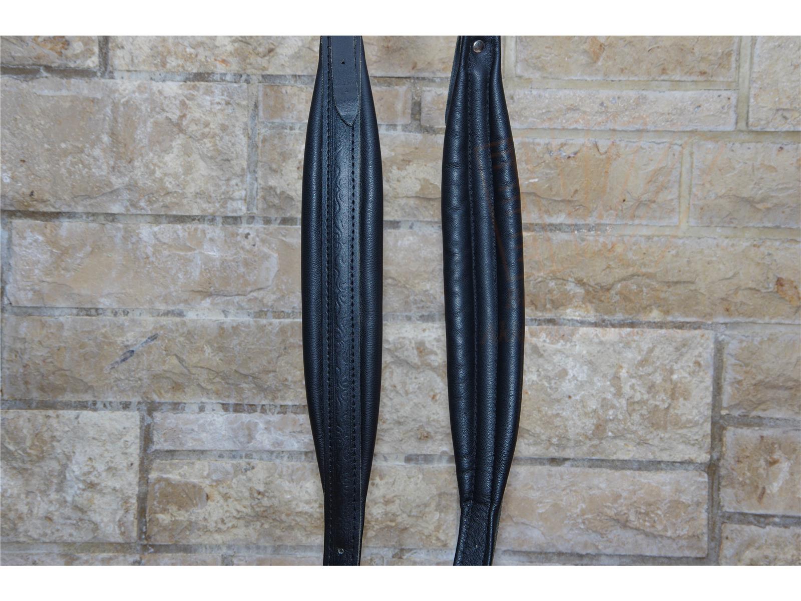 Trageriemen Kunstleder schwarz - gebraucht