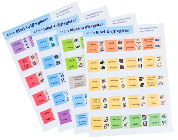 Mein Bibel-Griffregister für Kinder