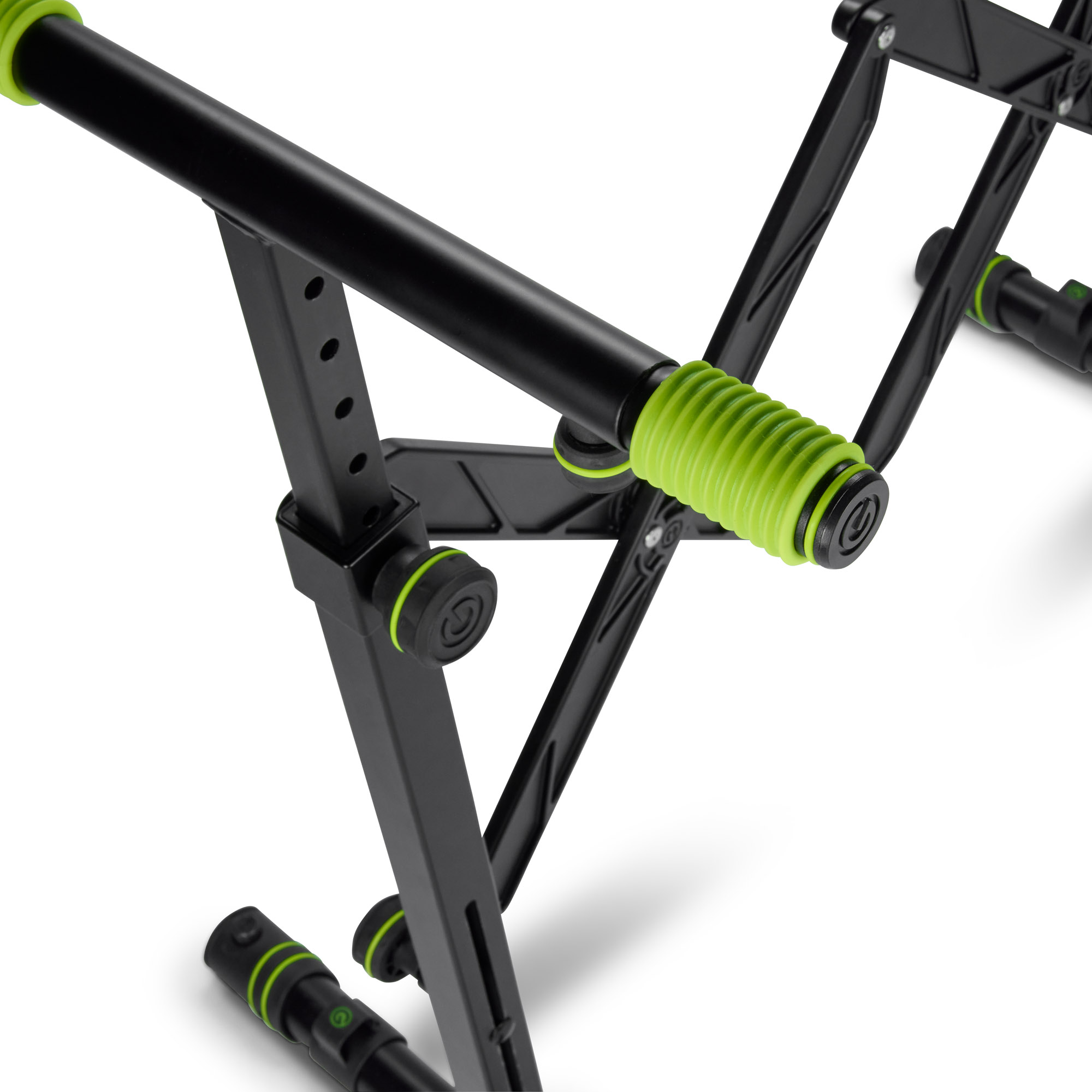 Faltbarer Keyboardständer mit Scherenmechanismus