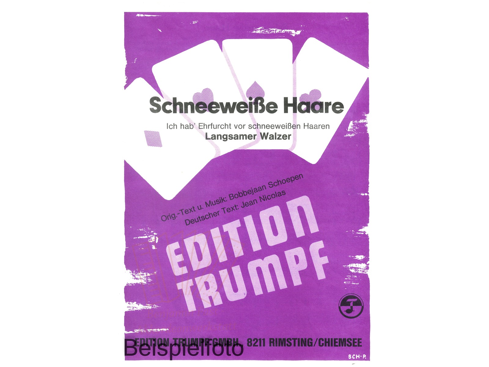 Schneeweiße Haare, Einzelausgabe - Antiquariat Schneeweiße Haare, Einzelausgabe - Antiquariat
