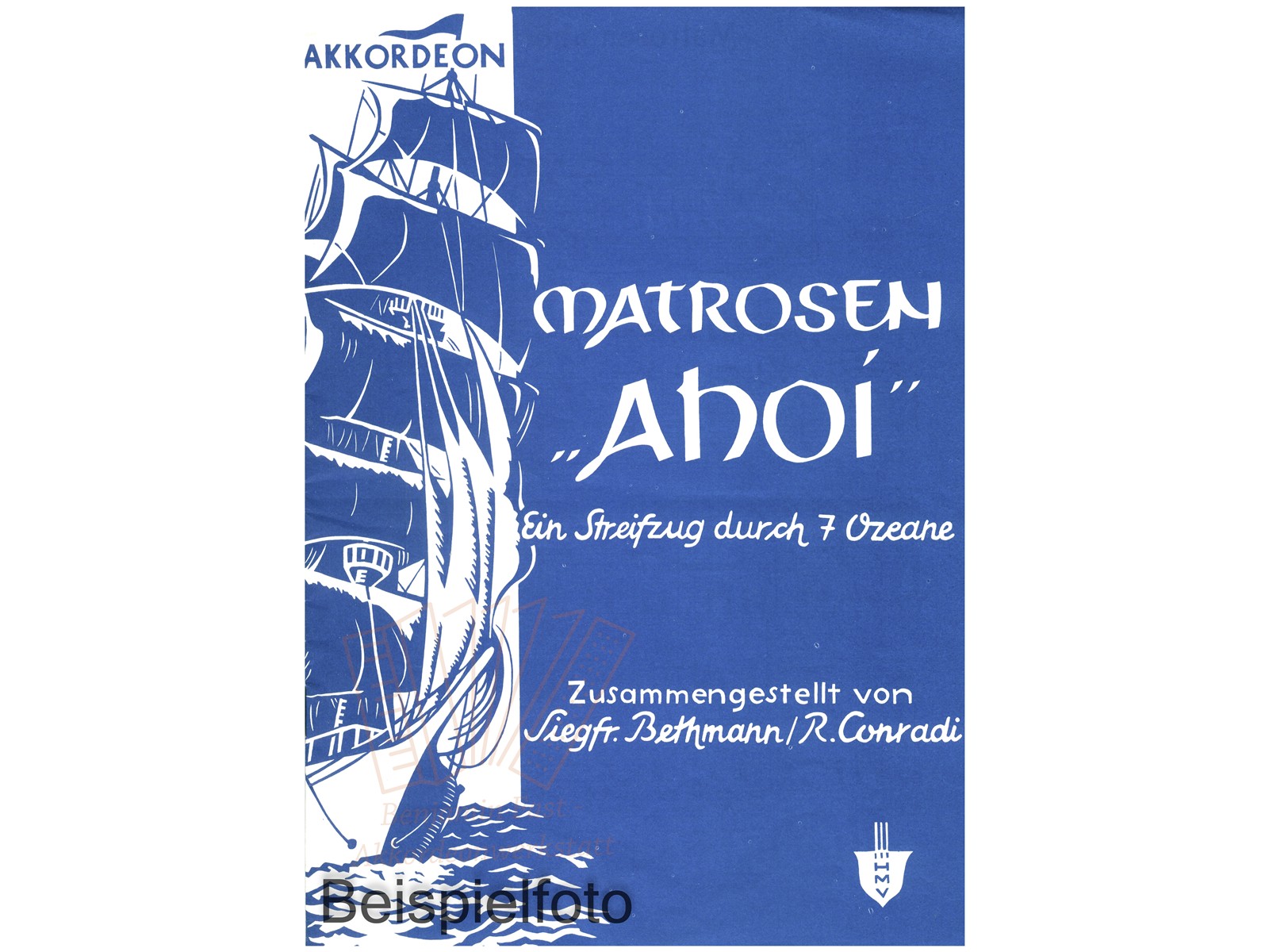 Matrosen "Ahoi", Einzelausgabe - Antiquariat Matrosen "Ahoi", Einzelausgabe - Antiquariat