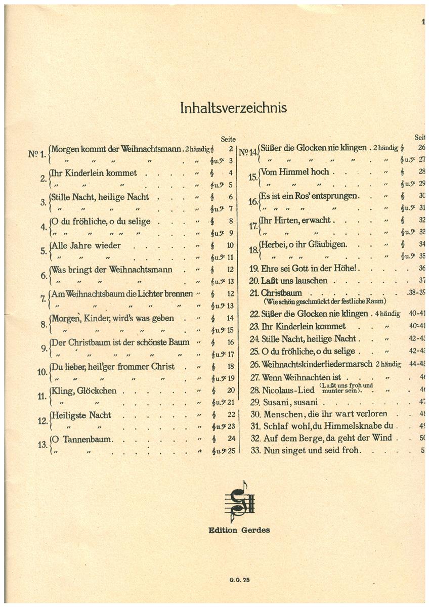 Weihnachtsalbum - Gustav Gerdes - Antiquariat