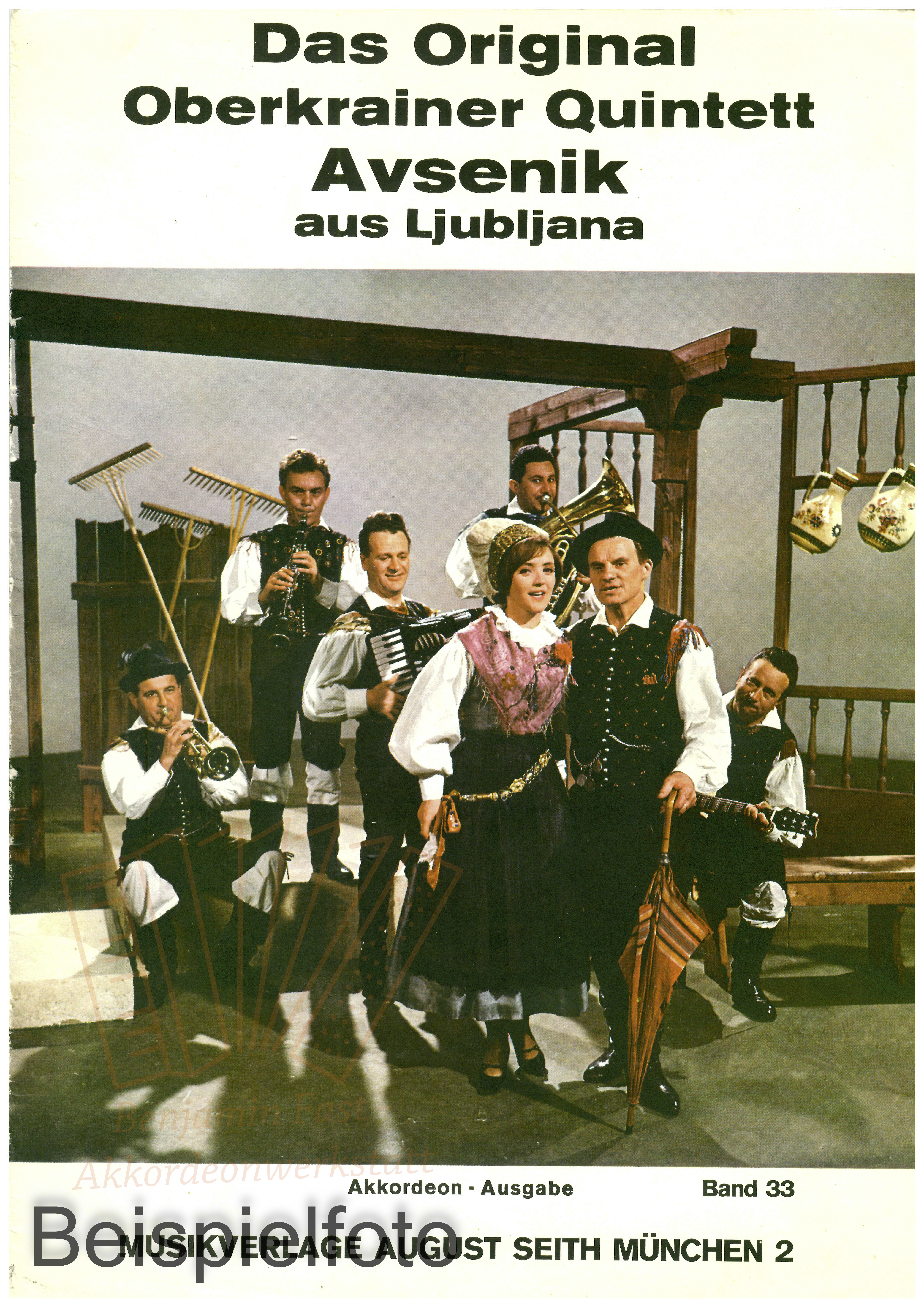 Das Original Oberkrainer Quintett Band 33 - Antiquariat Das Original Oberkrainer Quintett Band 33 - Antiquariat