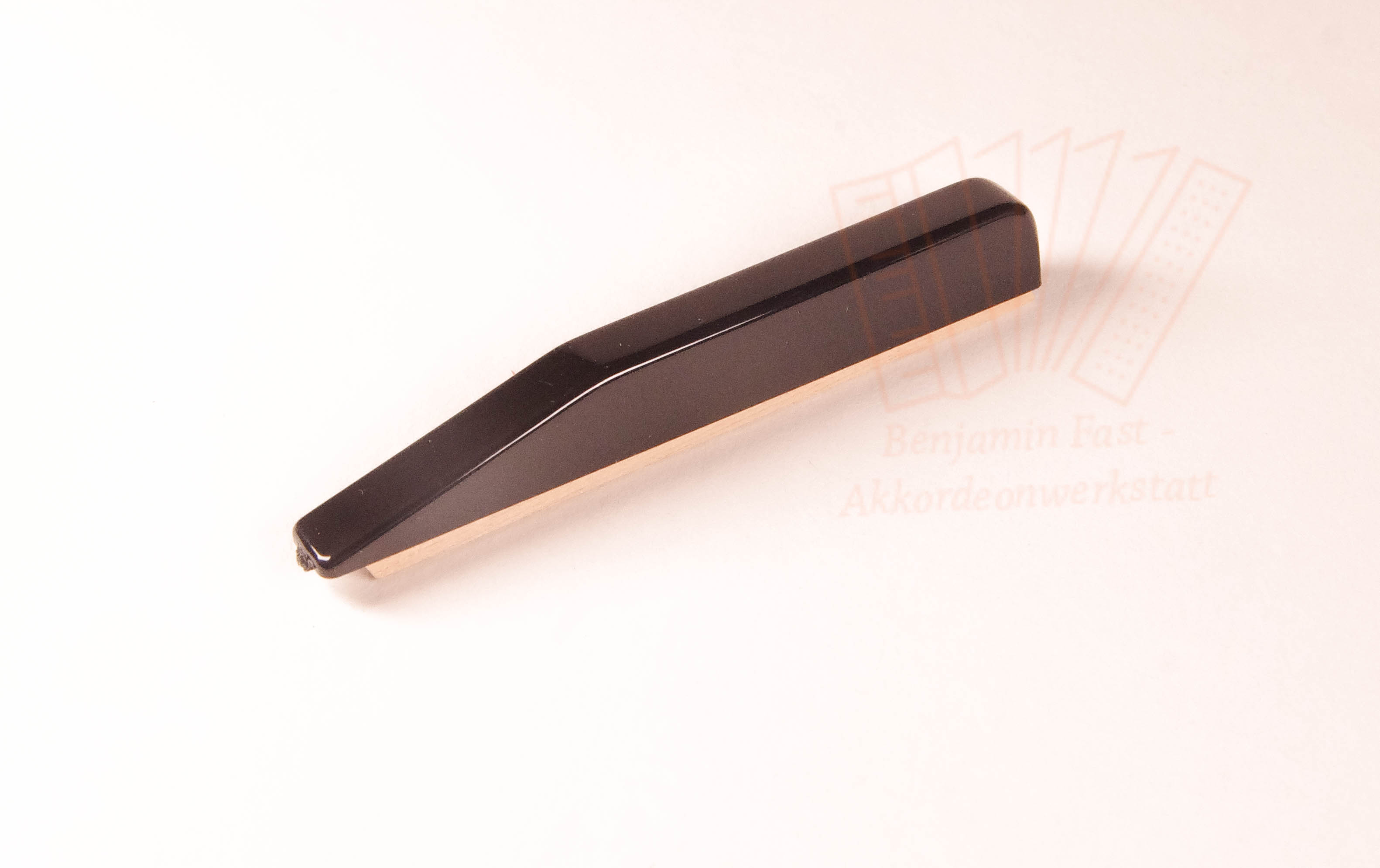 Tastenauflage Halbton schwarz einzeln N3 94x9,6x13mm