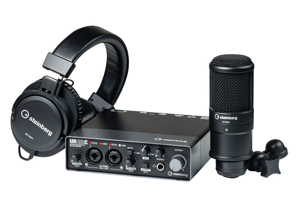 USB 3.0 Audiointerface Steinberg UR22C | Recording-Pack USB 3.0 Audiointerface Steinberg UR22C | Recording-Pack