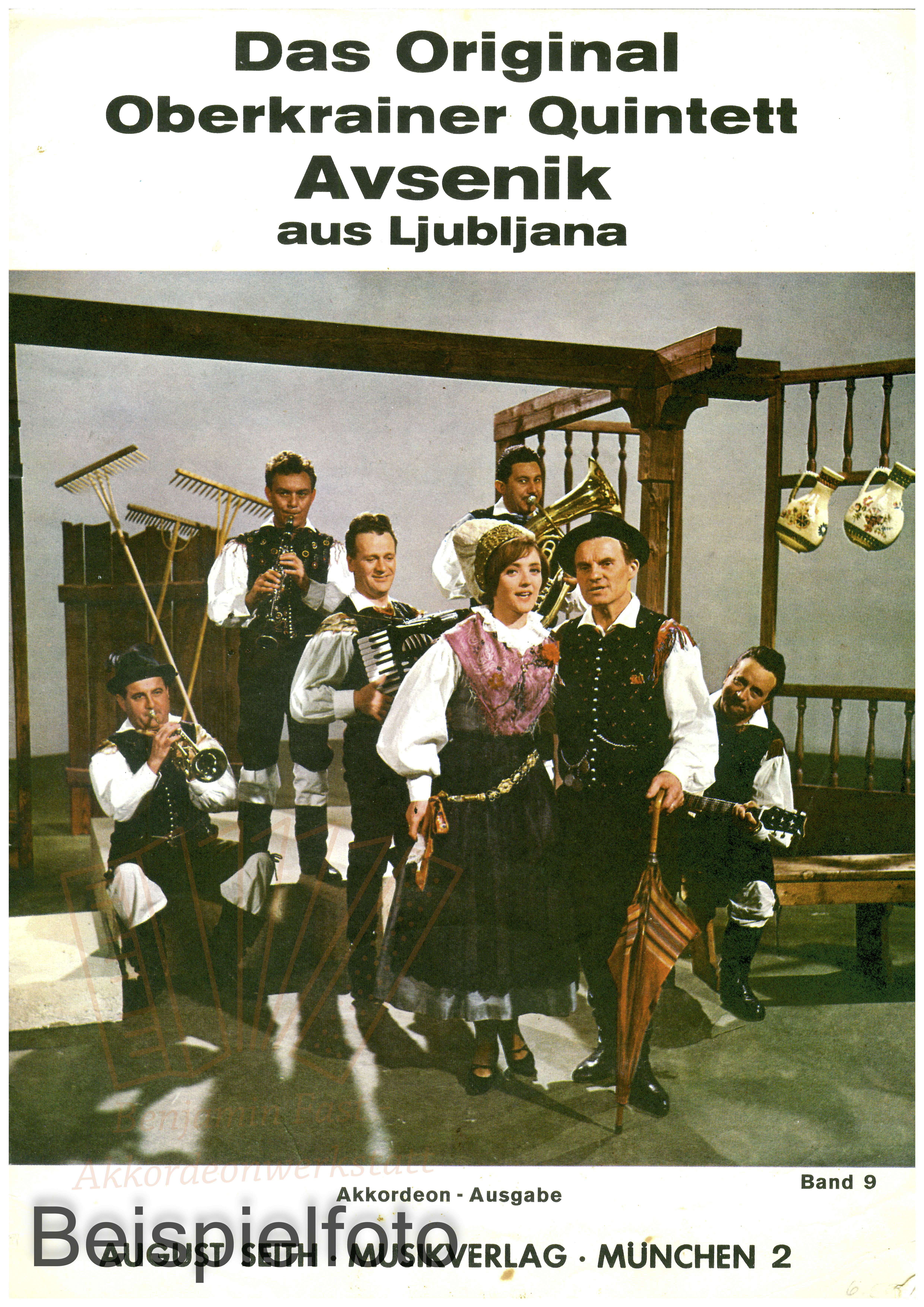 Das Original Oberkrainer Quintett Band 9 - Antiquariat Das Original Oberkrainer Quintett Band 9 - Antiquariat
