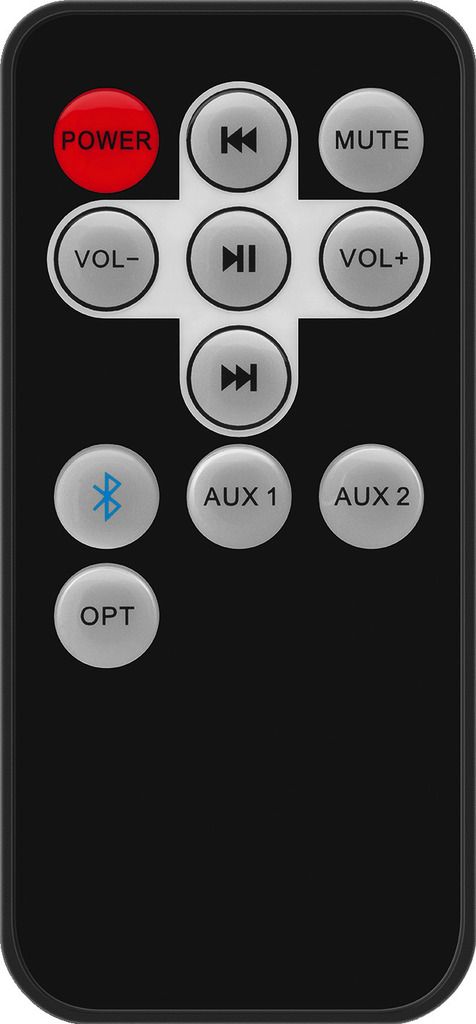 Aktiv-Lautsprechersystem SOUND-4BT/WS Monacor Paar