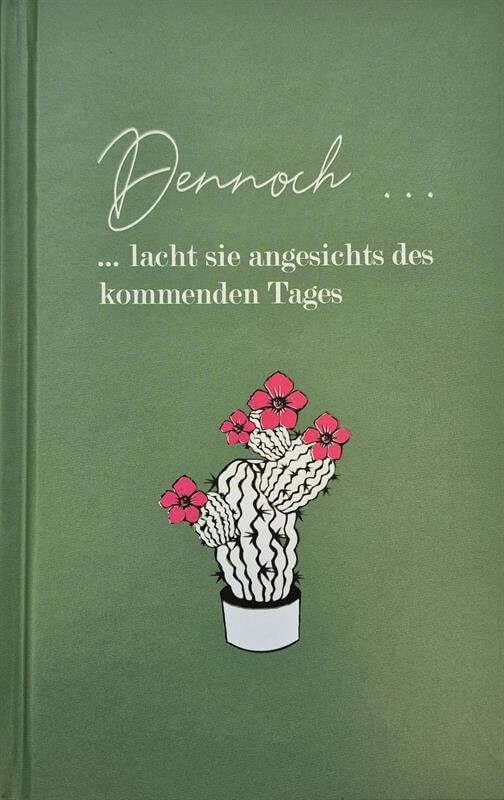 Dennoch ... lacht sie angesichts des kommenden Tages