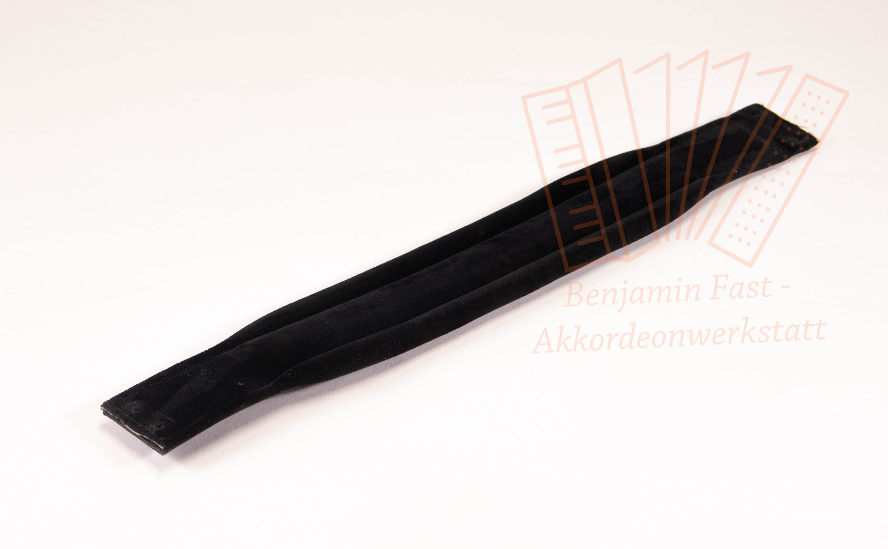 Bassband 470x40 Leder/Samt schwarz B-Ware Bassband 470x40 Leder/Samt schwarz B-Ware