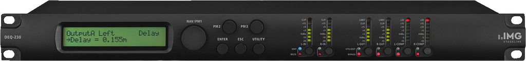 Equalizer DEQ-230 digital 2x30 Band DSP Equalizer DEQ-230 digital 2x30 Band DSP