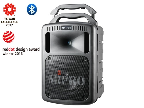 Mobiles Lautsprechersystem Mipro MA-708 Akku Mobiler Lautsprecher Mipro MA-708 Akku mit CD-Player