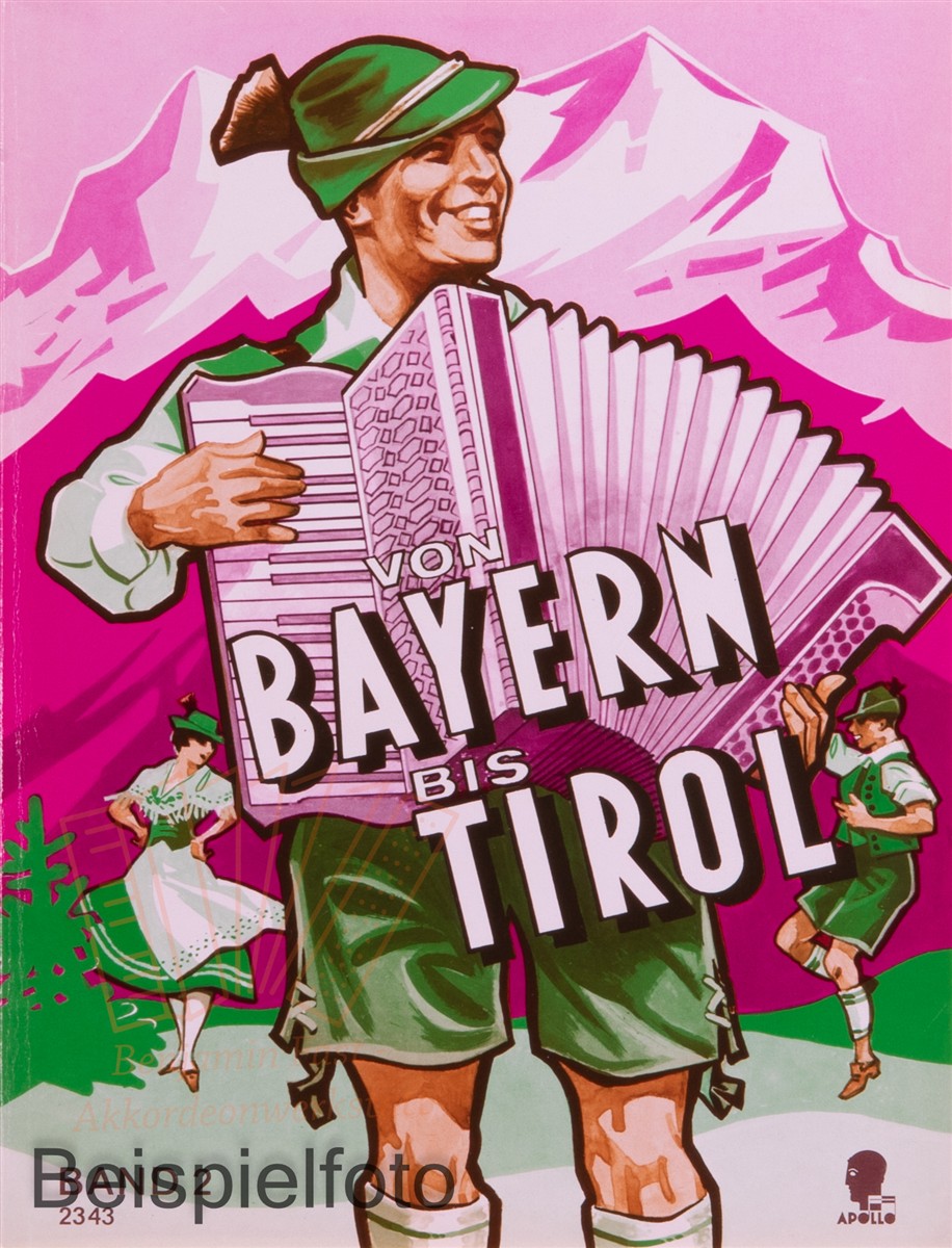 Von Bayern bis Tirol 2, Akkordeon - Antiquariat