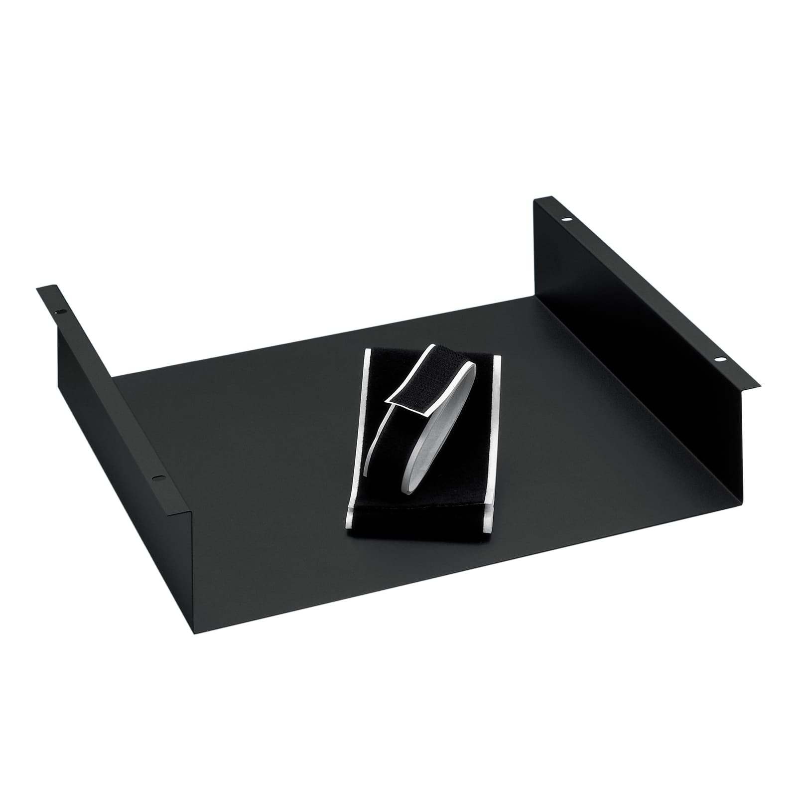 19" Ablage 2 HE mit Klettband 19" Ablage 2 HE mit Klettband