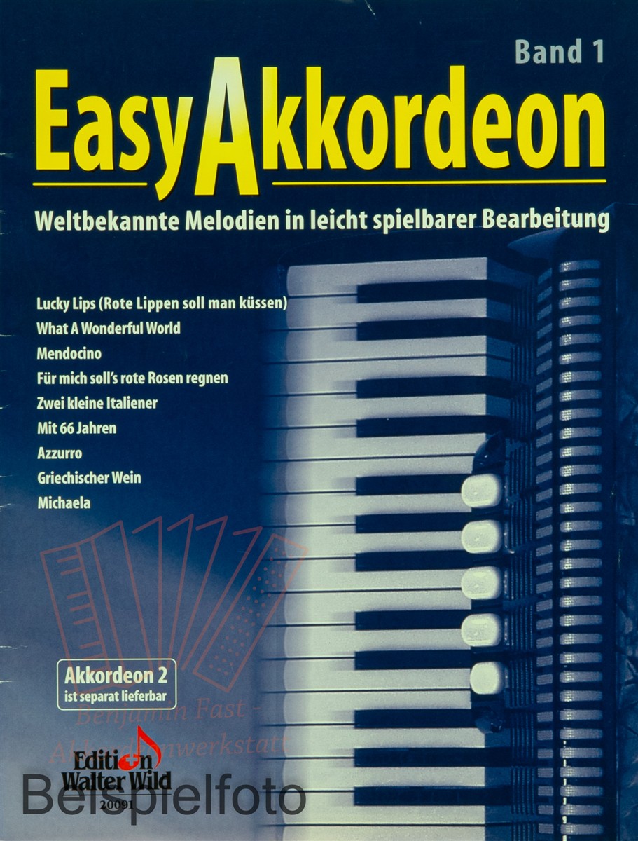 Easy Akkordeon 1 - Antiaquariat